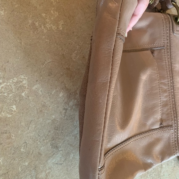 The Sak leather crossbody Mocha sparkle - Picture 8 of 9